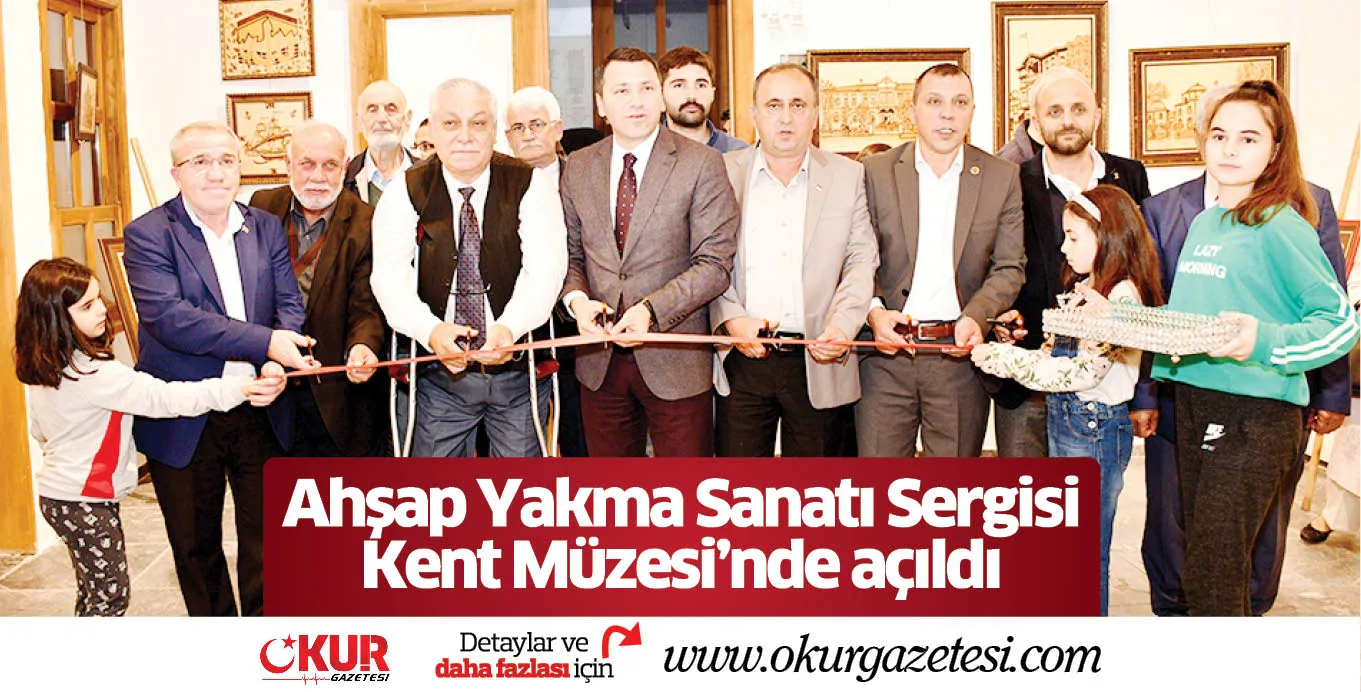 Ahşap Yakma Sanatı Sergisi Kent Müzesi'nde açıldı