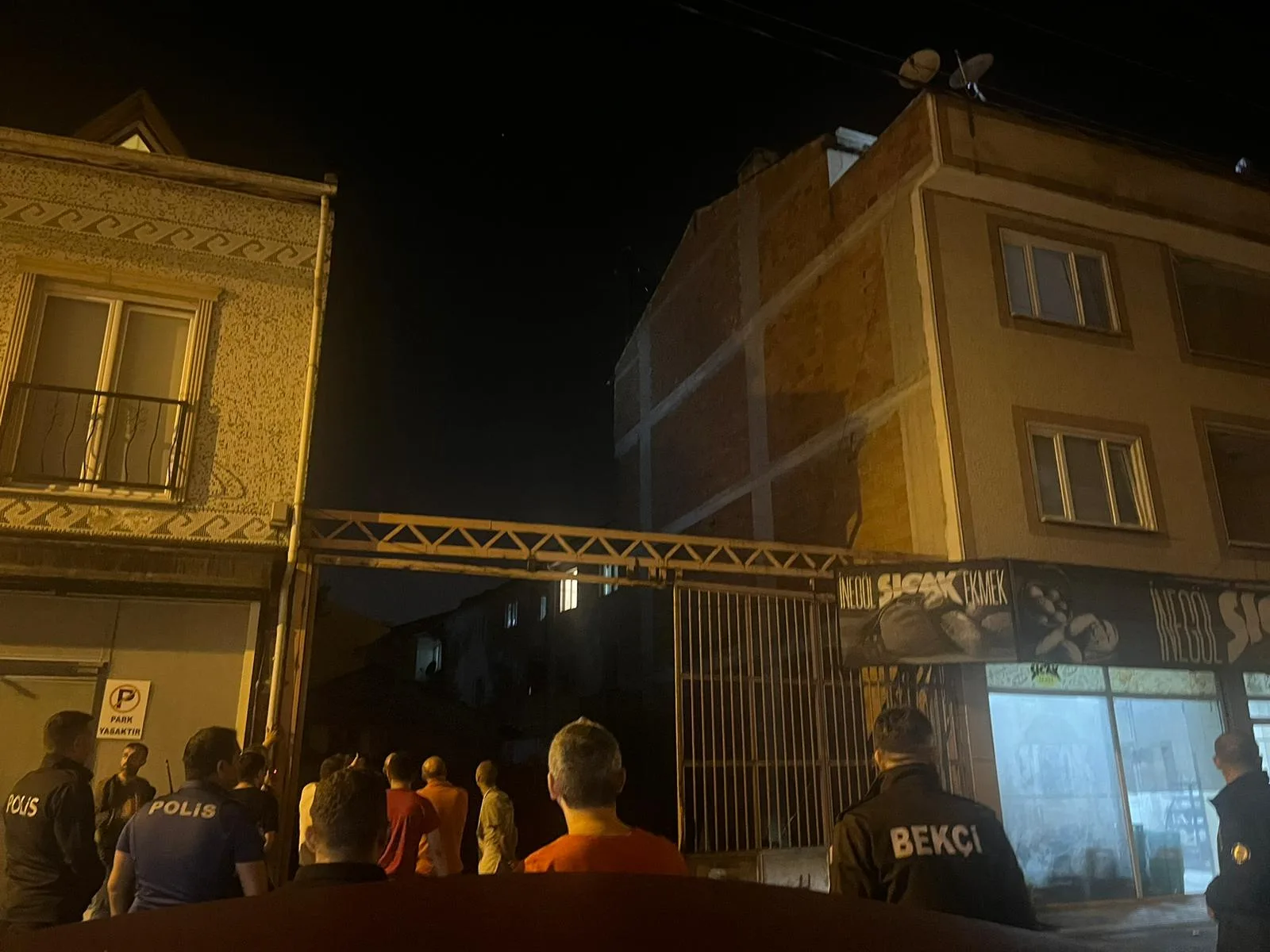 Mesudiye'de korkutan yangın