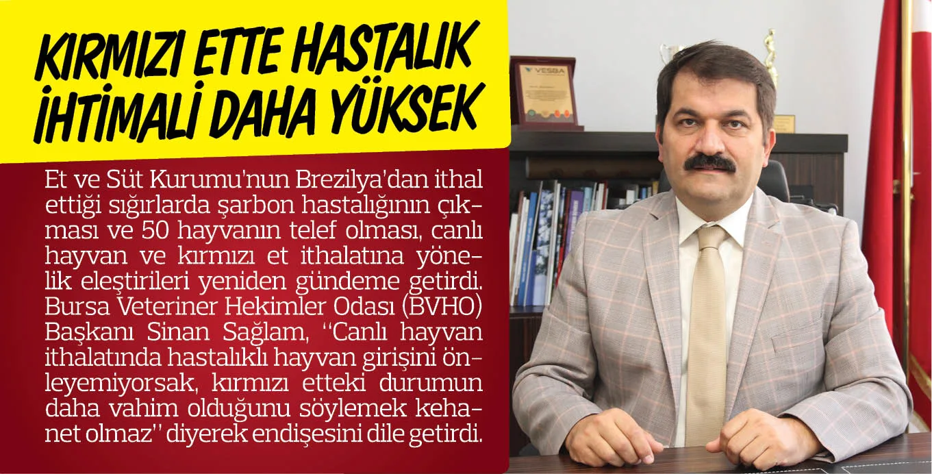 KIRMIZI ETTE HASTALIK İHTİMALİ DAHA YÜKSEK