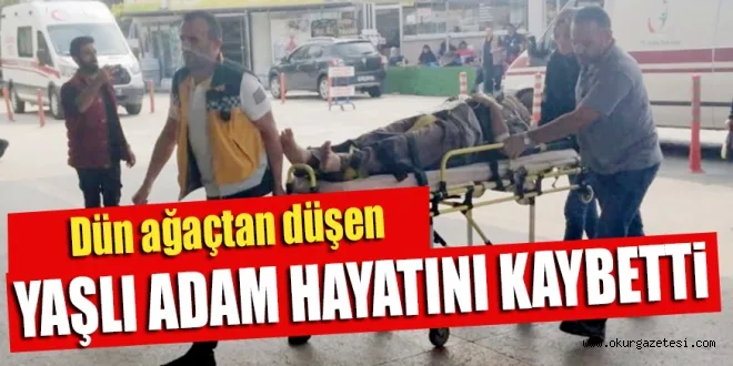 YAŞLI ADAM HAYATINI KAYBETTi