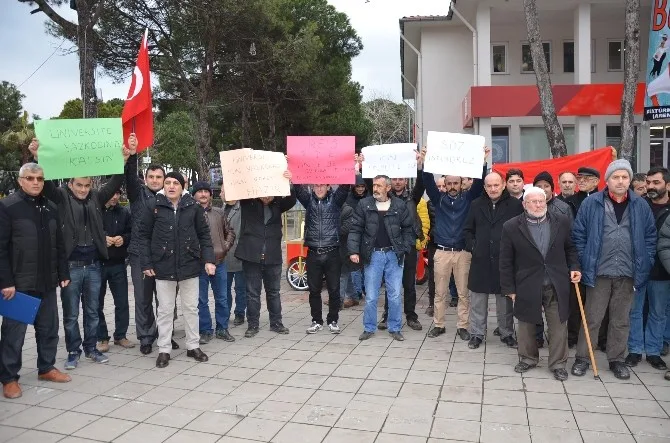 Yazkonağı Mahallesi Sakinlerinin ‘Yerleşke Tepkisi