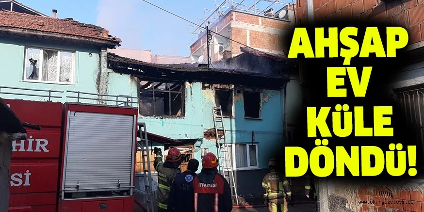 Yenice'de korkutan yangın