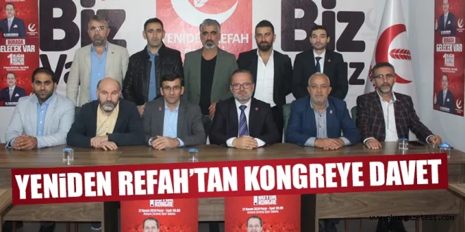 YENİDEN REFAH’TAN KOGREYE DAVET