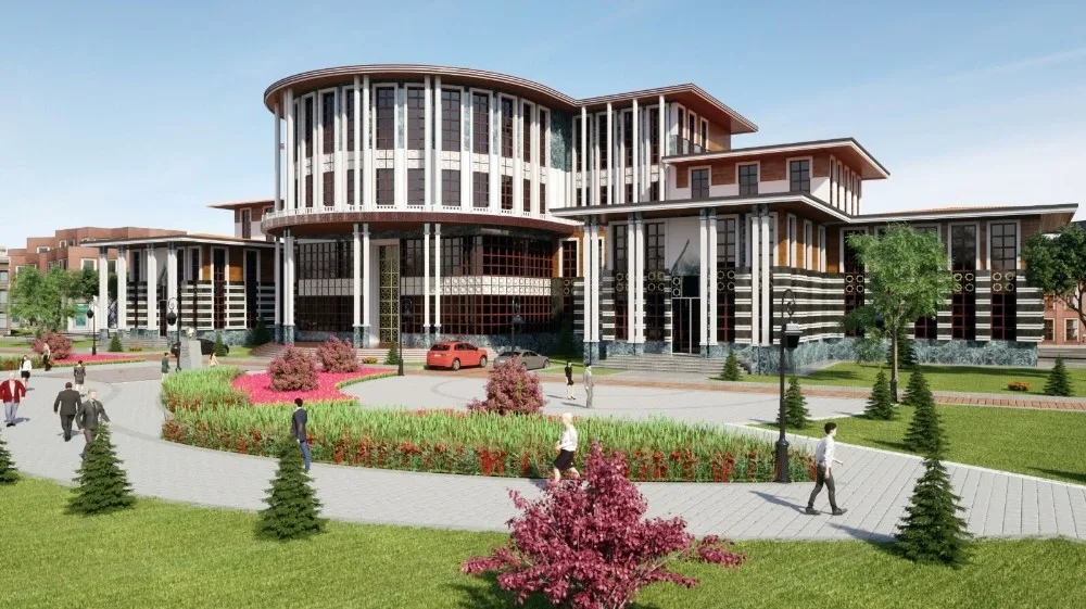 Yenişehire Modern Kent Meydanı