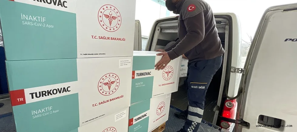 Yerli aşı TURKOVAC'ın yeni serilerinin sevkiyatı başladı