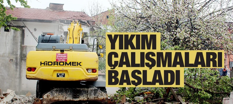 YIKIM ÇALIŞMALARI SüRüYOR