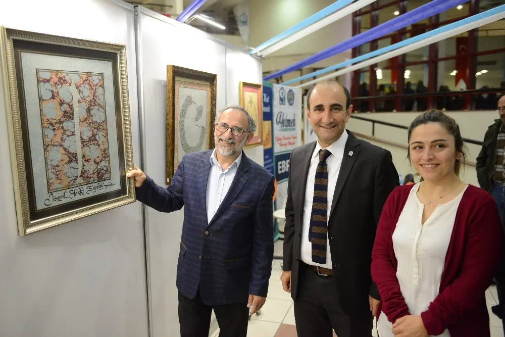 Yıldırımda Hat Ve Ebru Sergisi