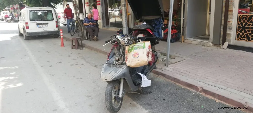 YİNE KURYE KAZASI ÖLÜMDEN DÖNDÜ