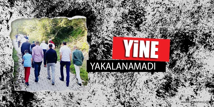 YiNE YAKALANAMADI