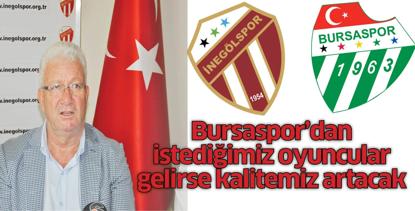 Bursaspor’dan istediğimiz oyuncular gelirse kalitemiz artacak