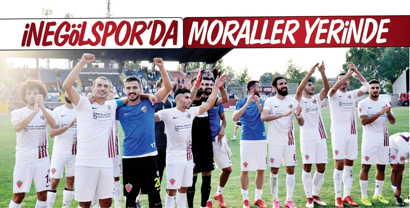iNEGöLSPOR'DA MORALLER YERiNDE