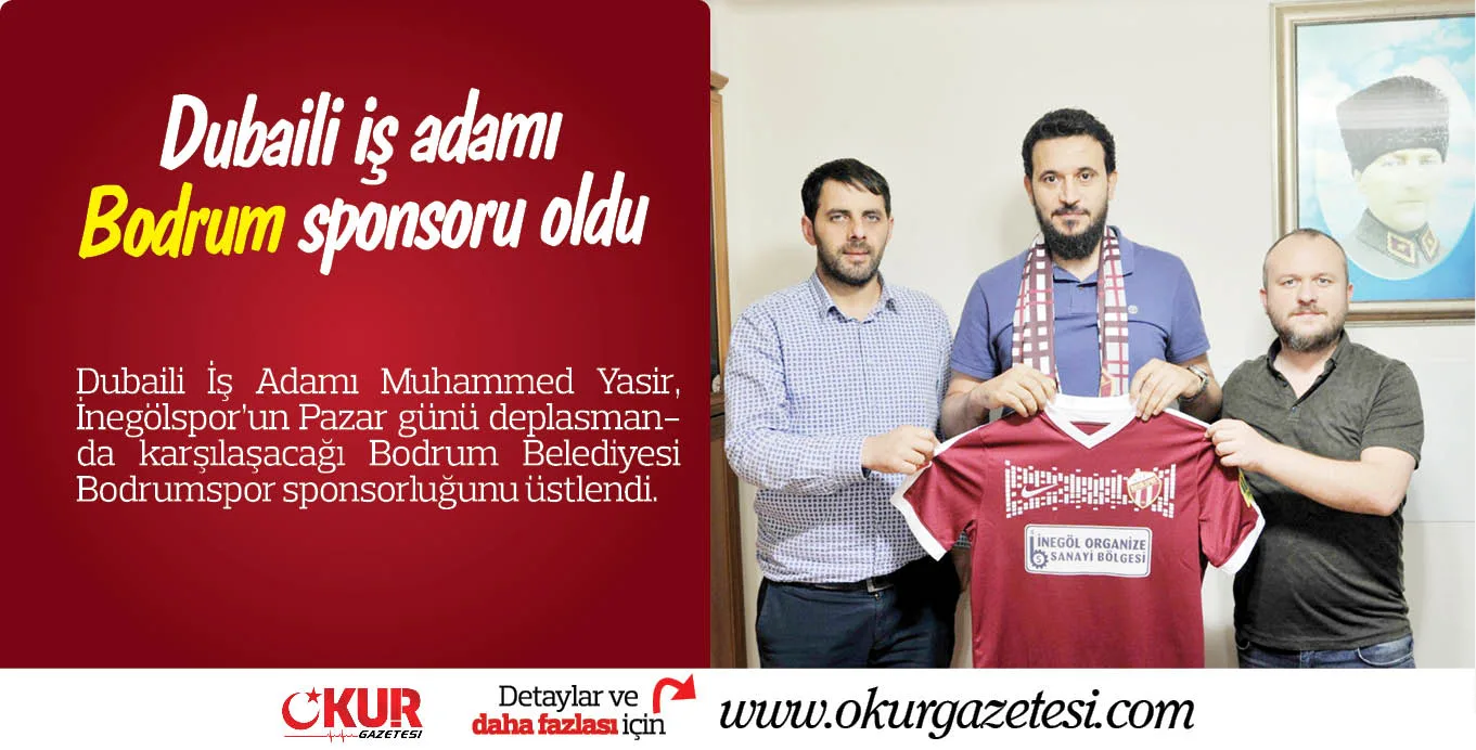 Dubaili iş adamı Bodrum sponsoru oldu