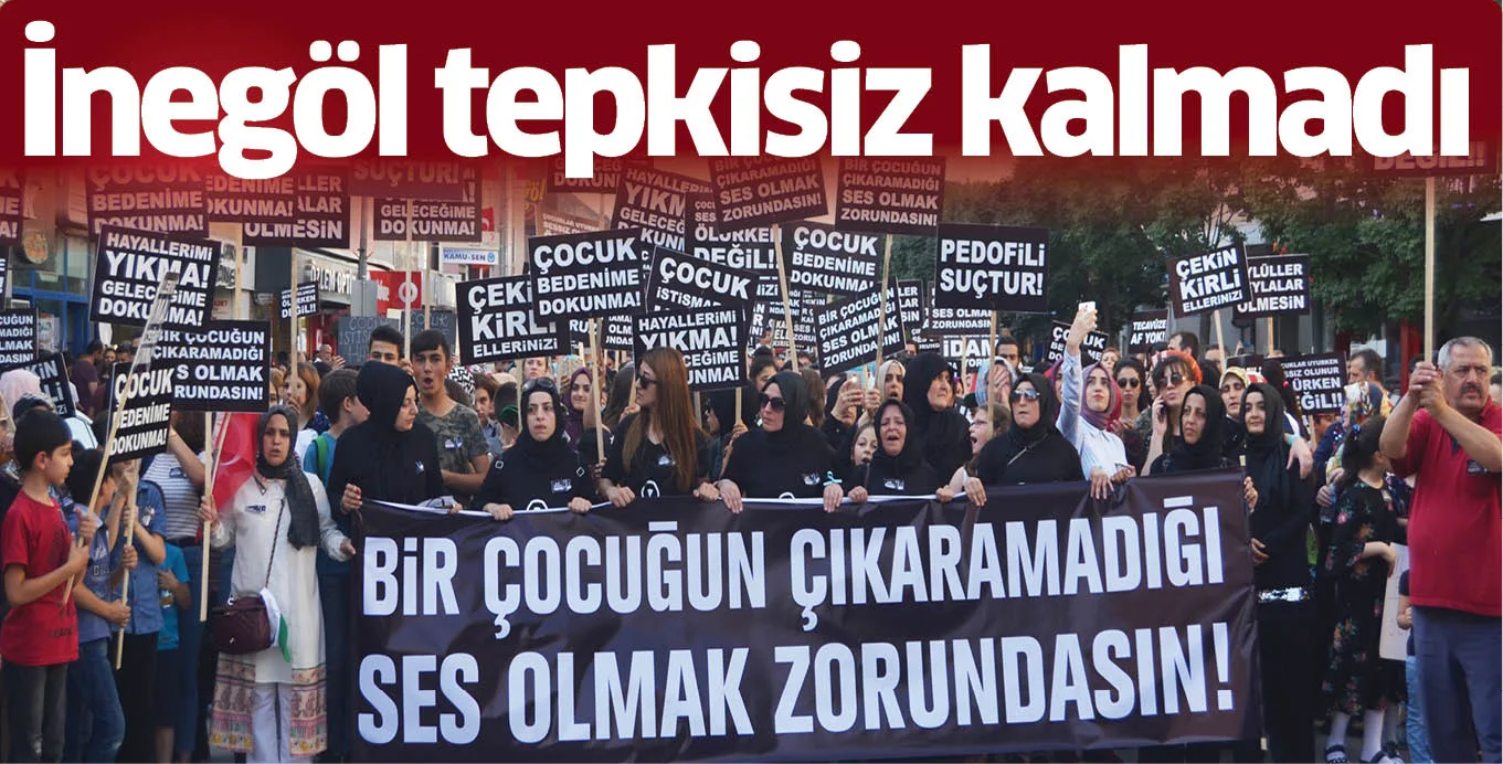 İnegöl tepkisiz kalmadı