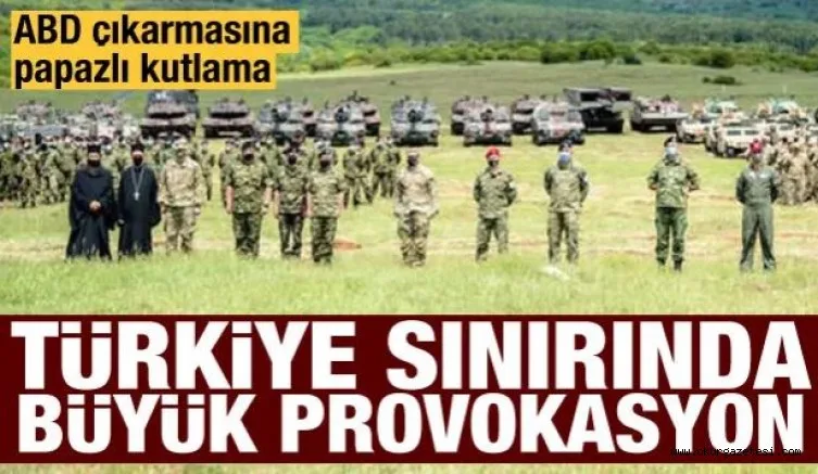 Yunanistan'dan papazlı provokasyon