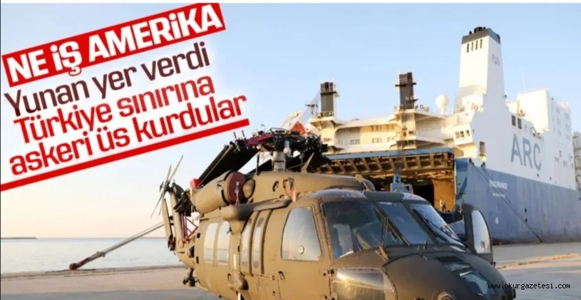 Yunanistan ve Amerika'nın planı...