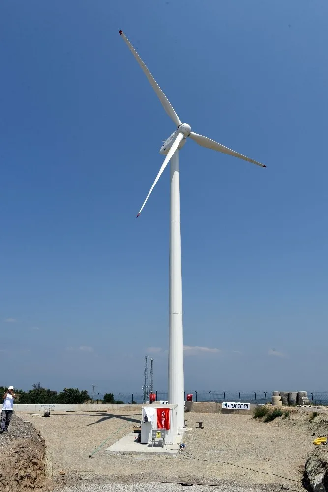 Yüzde Yüz Yerli Rüzgar Gülleri, Bursada Kurulan Santrale Monte Edildi