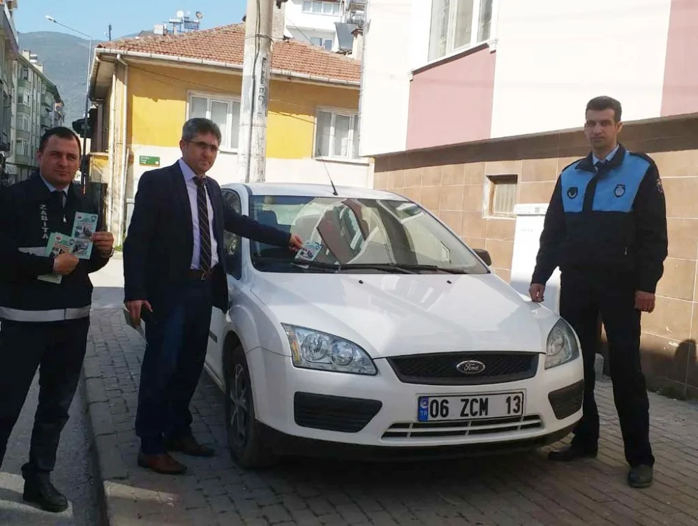 Zabıta Engelli Bireyler İçin ‘Bir Engelde Sen Koyma Broşürü Dağıttı