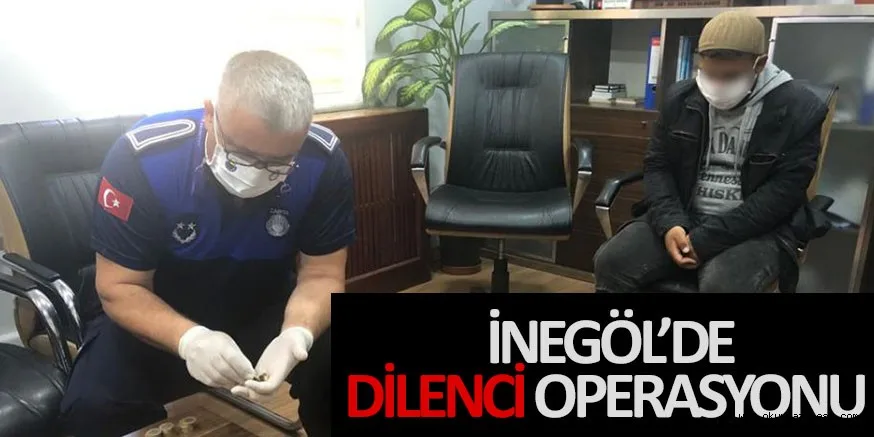 Zabıtadan Dilencilere Sivil Operasyon