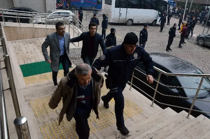 Zonguldakta Fetö/pdyden 9 Şüpheli Adliyede