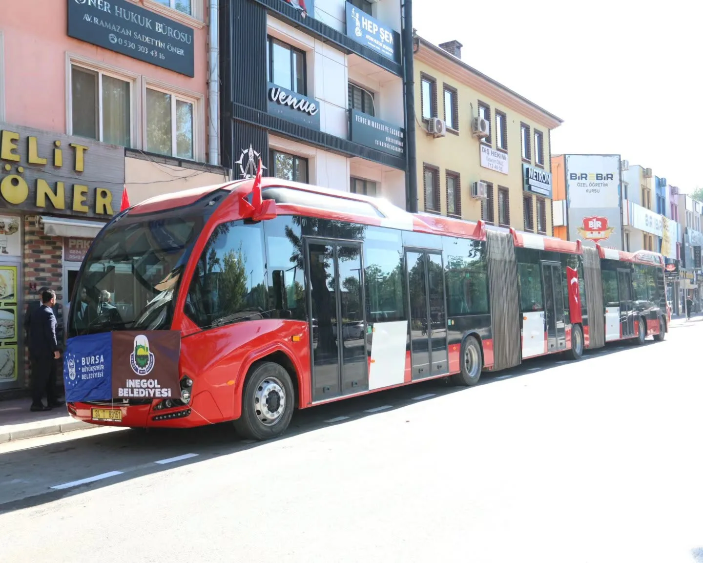 İnegöl-Alanyurt Metrobüs Hattı Deneme Sürüşü Yapıldı: Ulaşımda Büyük Adım