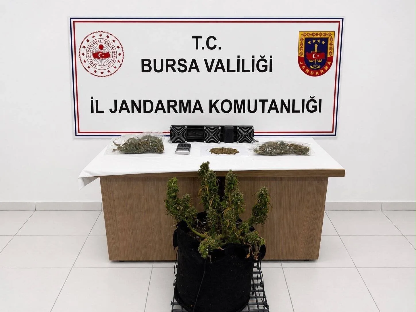 İnegöl'de operasyon
