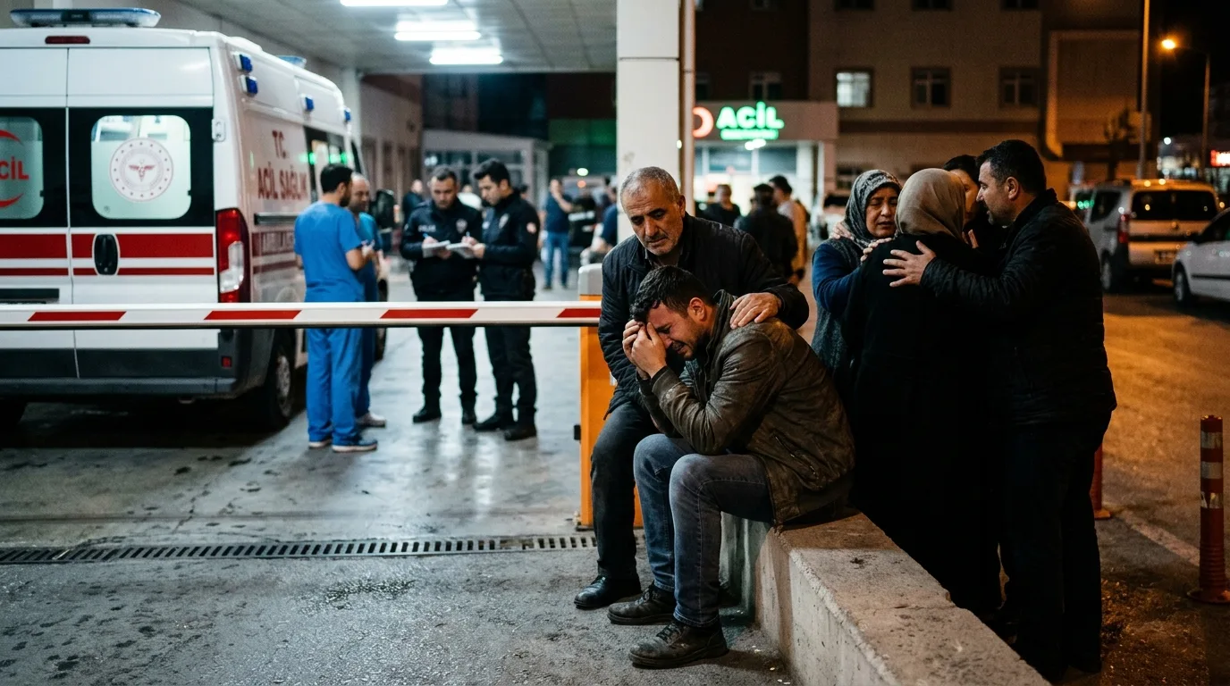 Babasının kucağındaki 3 yaşındaki çocuk yaşamını yitirdi