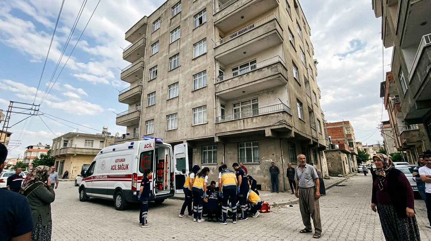 6. kattan düşen 34 yaşındaki kadın hayatını kaybetti