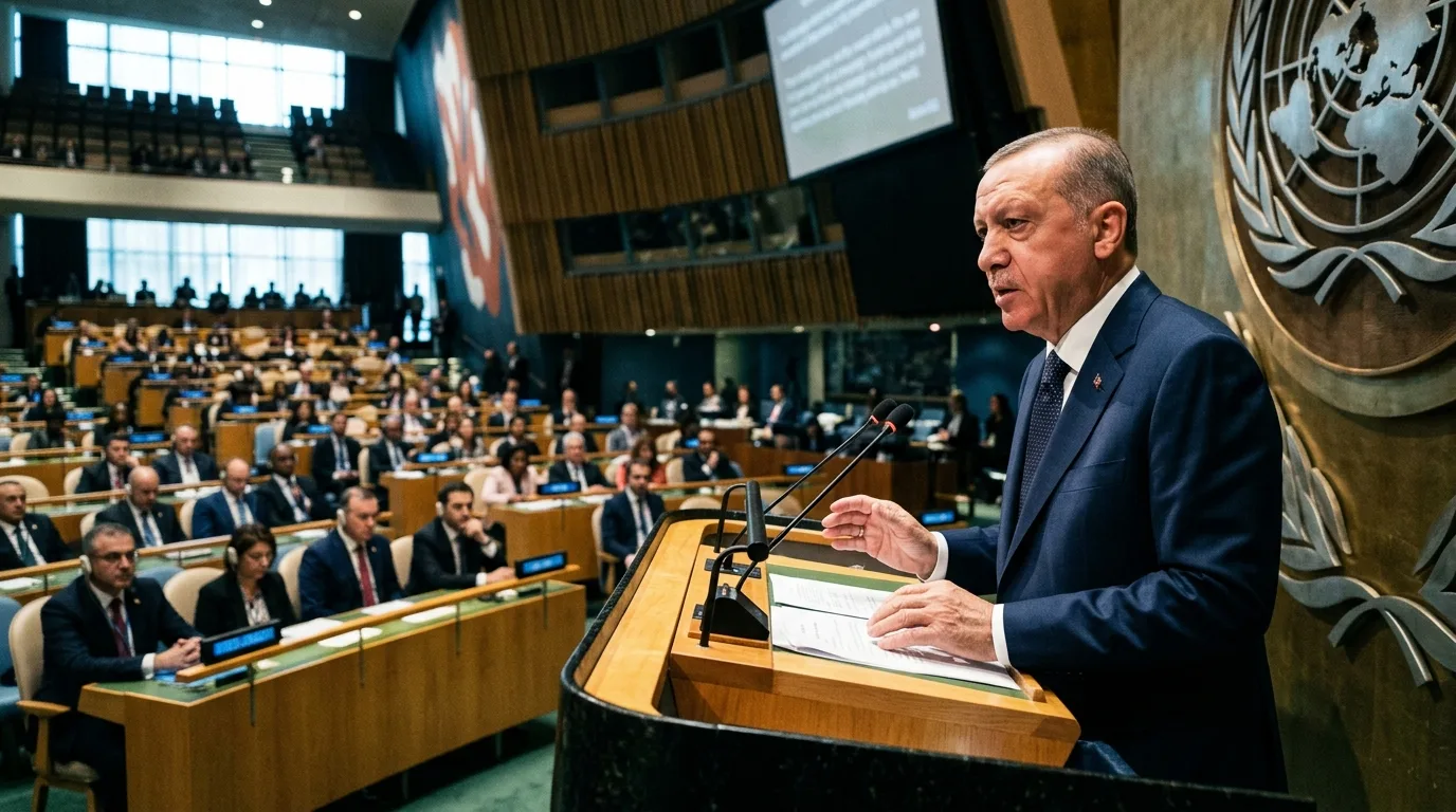 Erdoğan’ın konuşmasına, liderlerden alkış tufanı