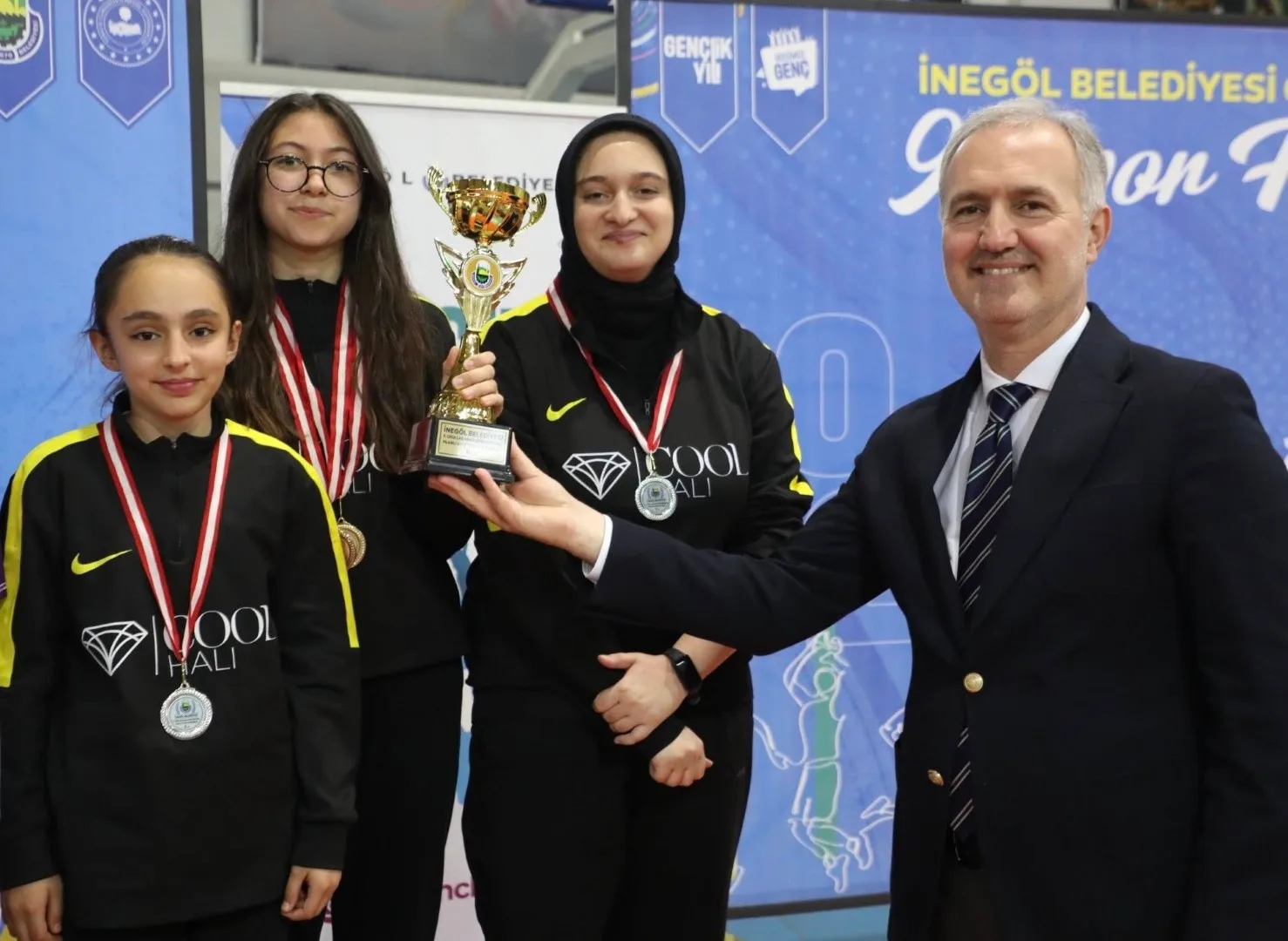 İnegöl Belediyesi, Gençlik Yılı kapsamında spor çalışmalarını sürdürüyor