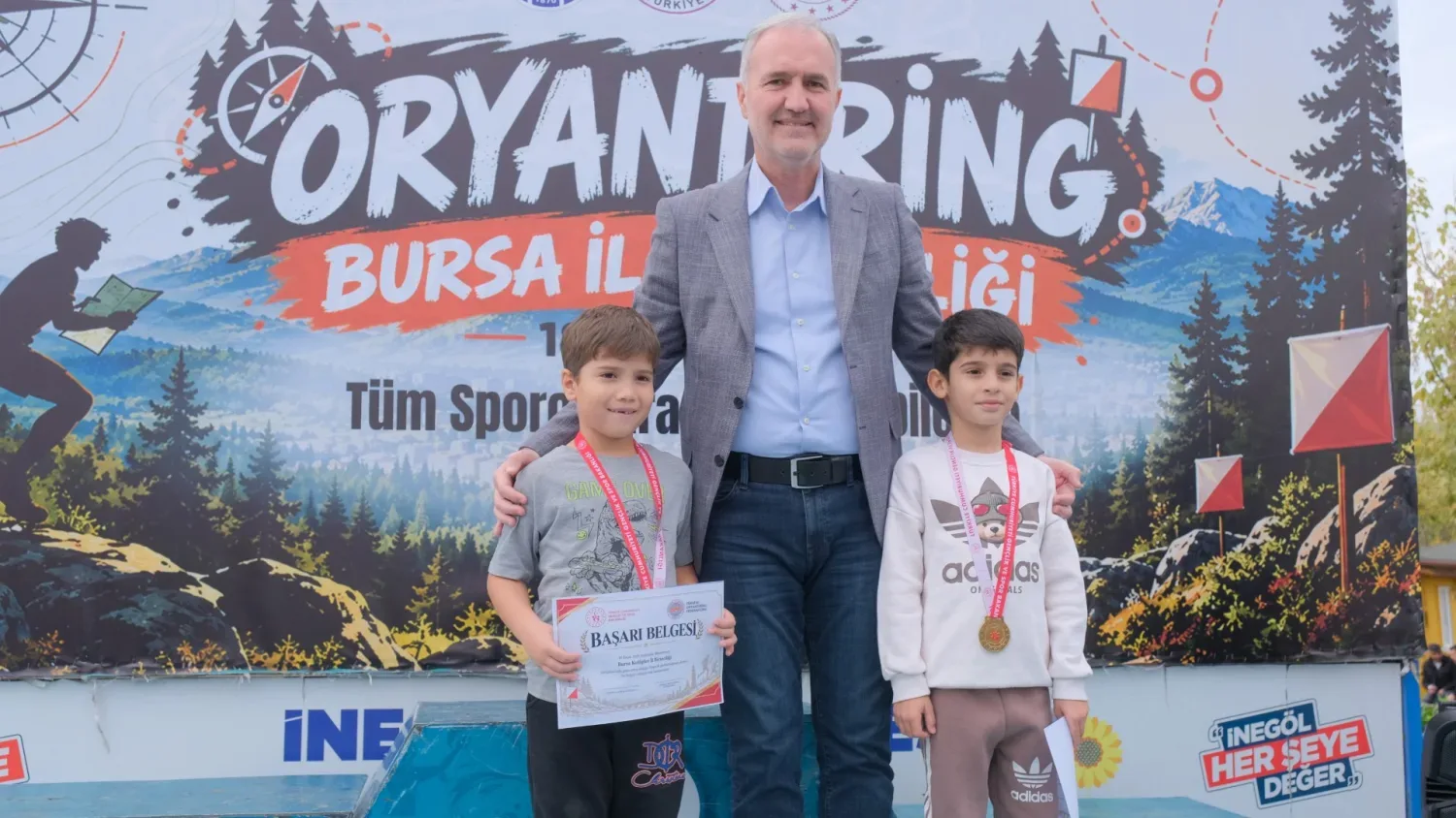 İnegöl Belediyesi Oryantiring İl Müsabakalarına Ev Sahipliği Yaptı