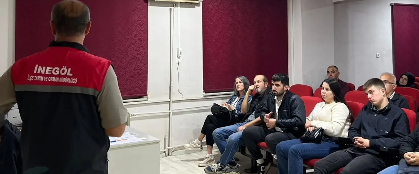 İnegöl’de arıcılık eğitimiyle modern uygulamalar ve sürdürülebilir tarım hedefleniyor