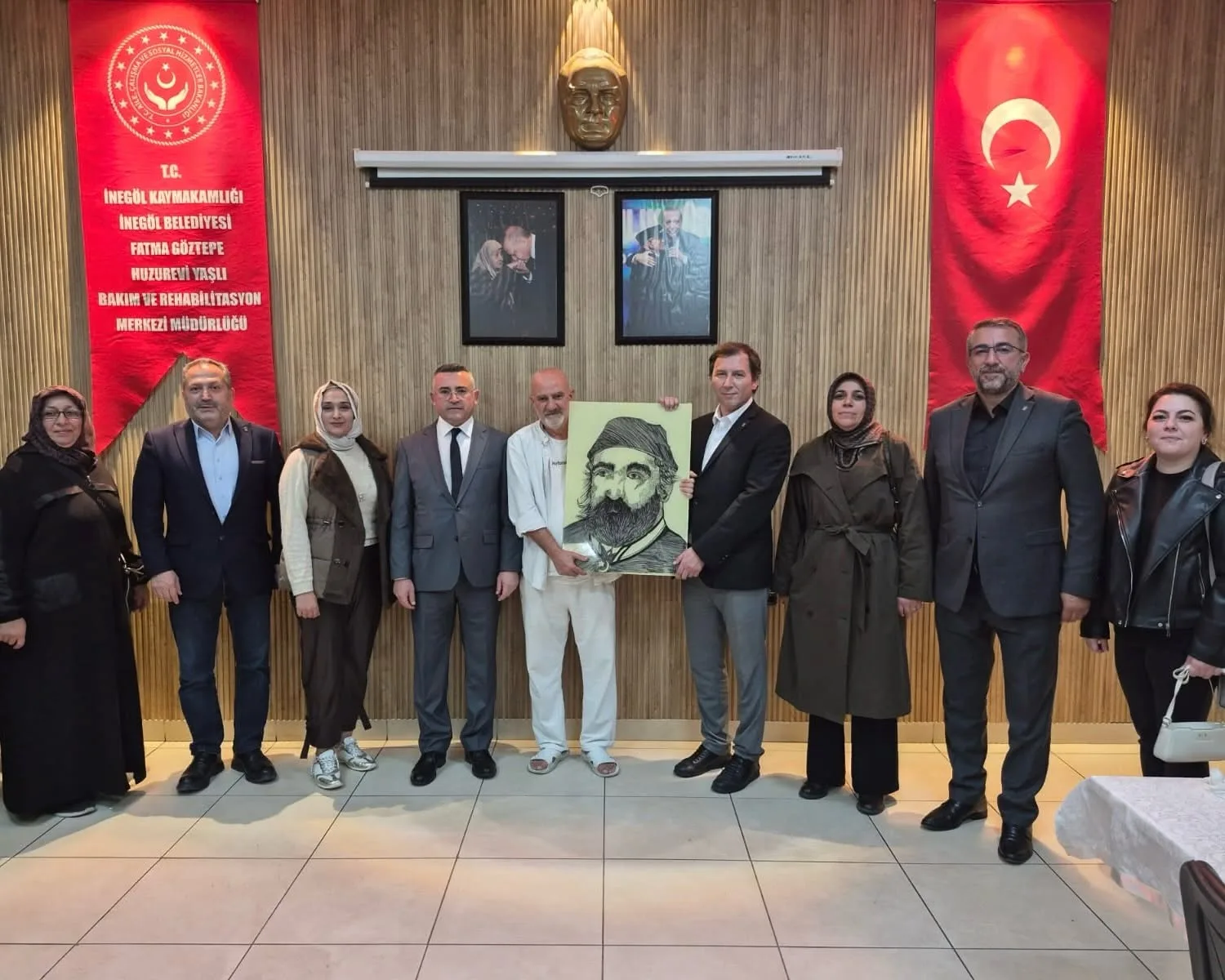 Mustafa Durmuş Huzurevinde Büyüklerle Buluştu