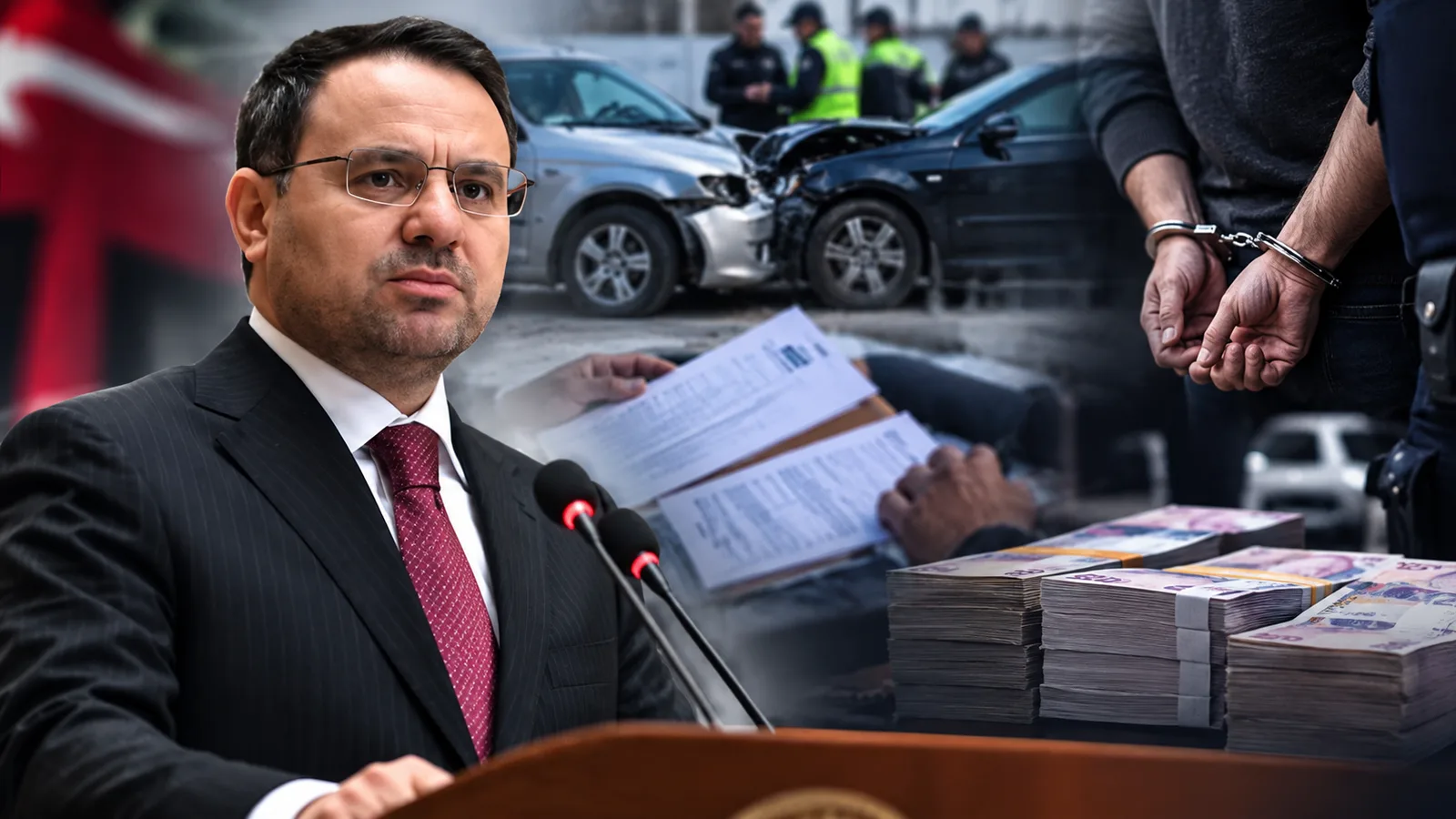 Sahte Kaza İddiasıyla Milyonluk Vurgun! 88 Şüpheliye İşlem
