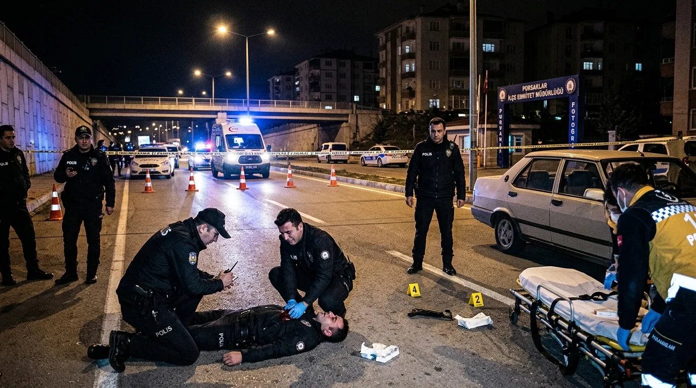 Uygulama noktasında silahlı saldırı; 1 polisimiz şehit oldu