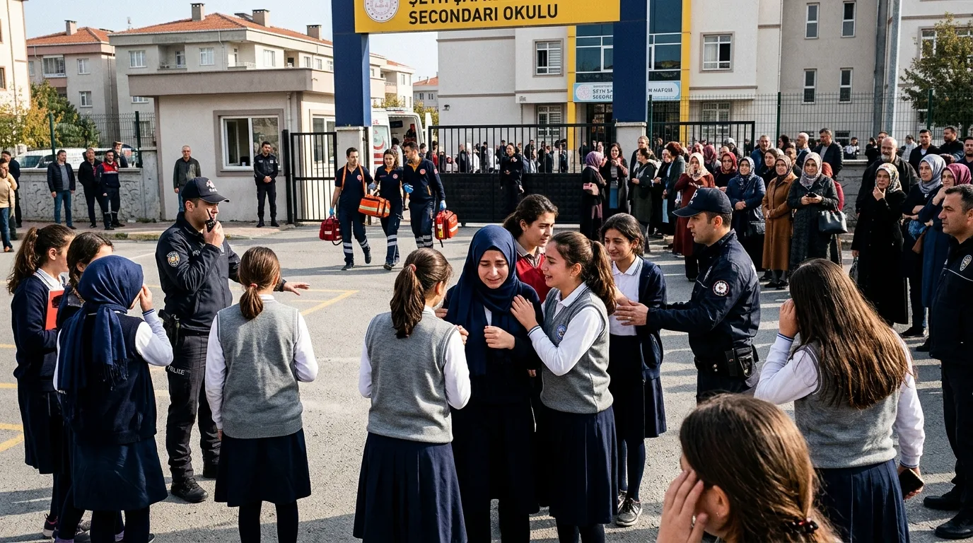 Ortaokulda saldırı
