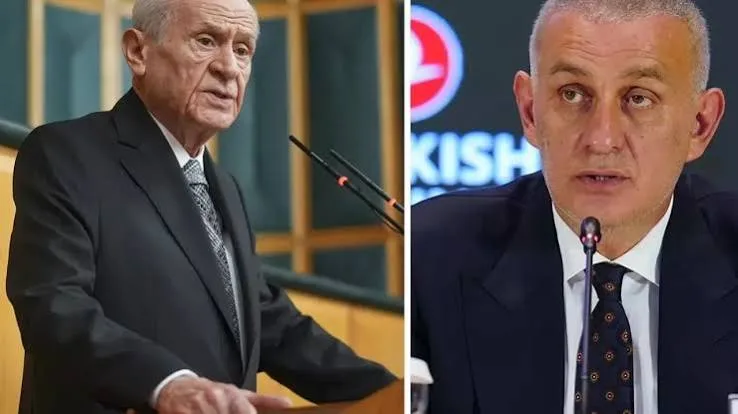 Bahçeli’den İstifa Çağrılarıyla Karşılaşan TFF Başkanı Hacıosmanoğlu’na Destek