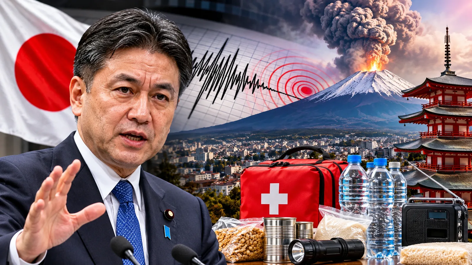 Japonya’da Büyük Afet Endişesi: Evlerde 1 Haftalık Erzak Bulundurun!