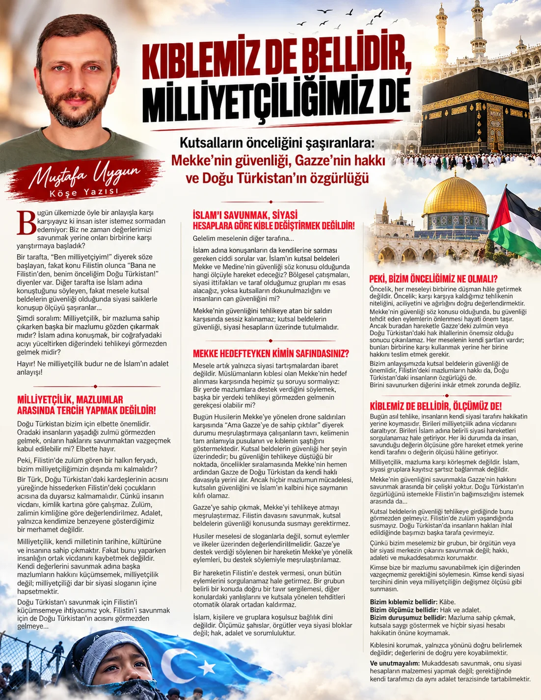 Kıblemiz ve Vicdanımız