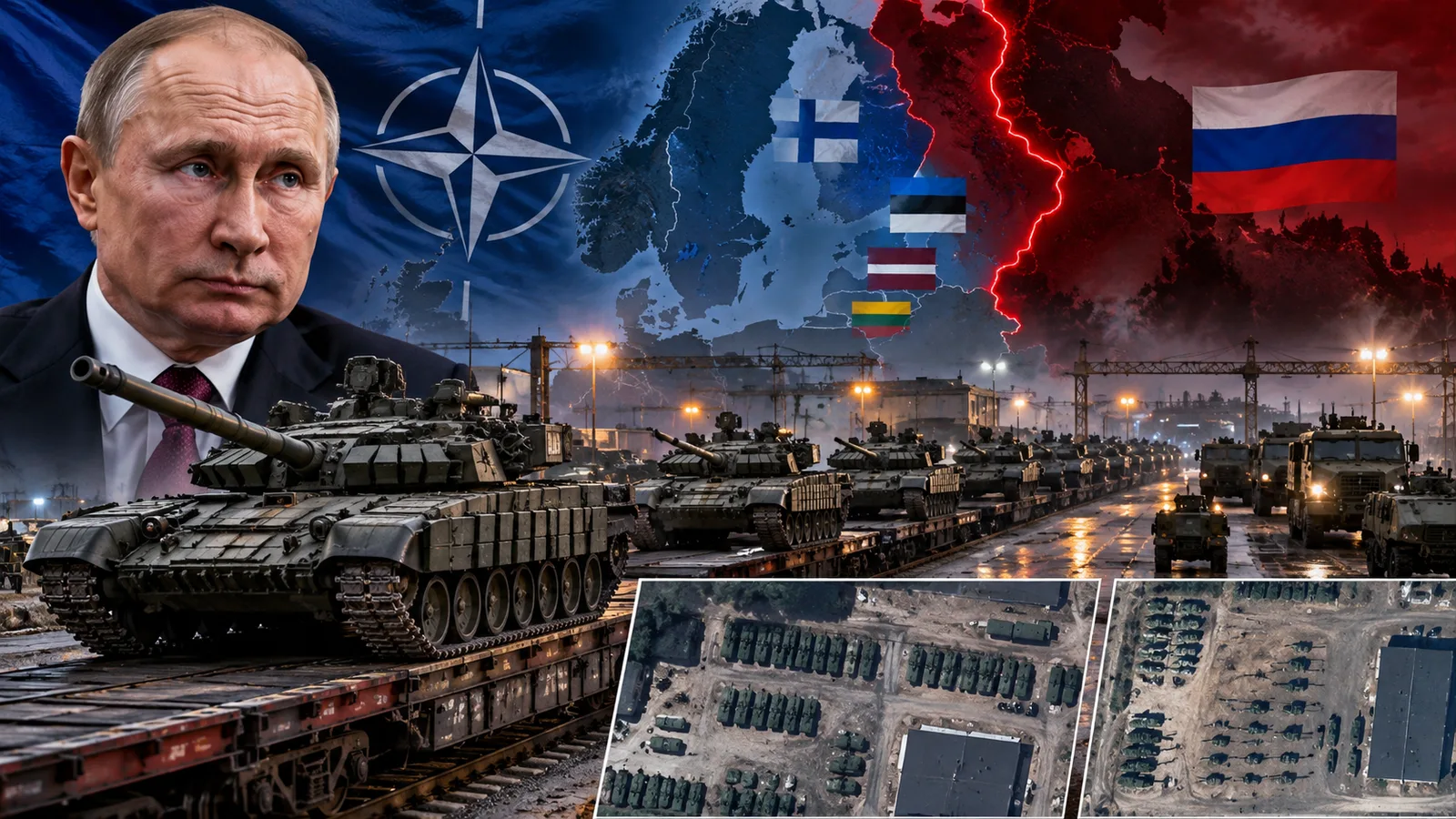 NATO Sınırlarına Yakın Rus Üslerinde Dikkat Çeken Hareketlilik