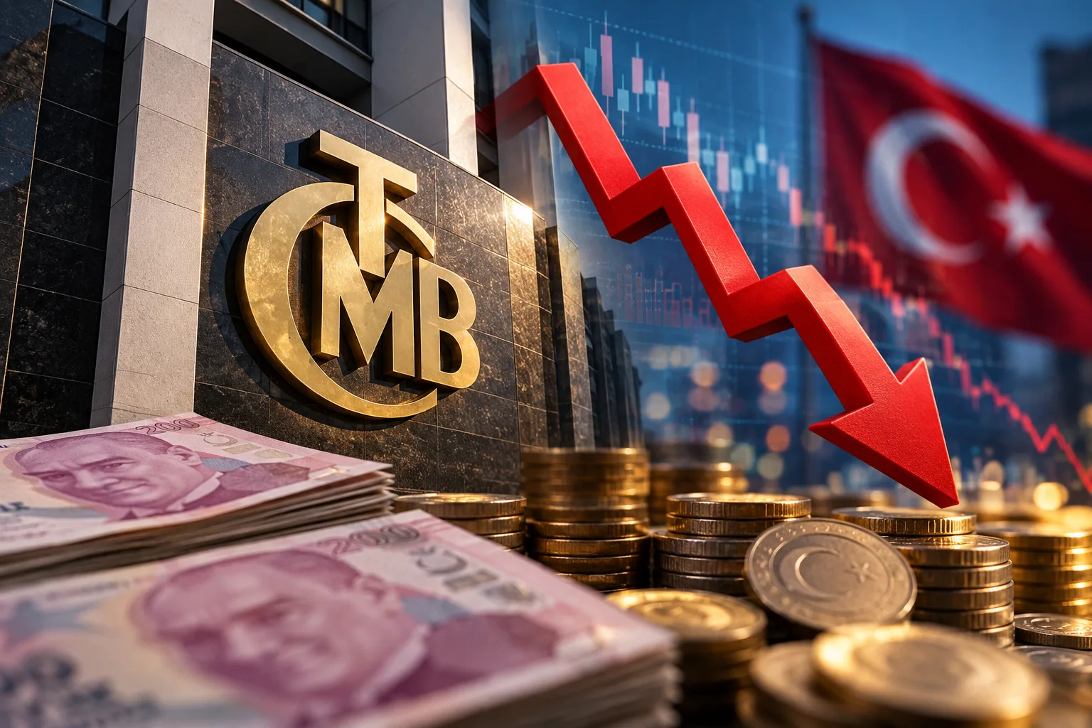 Merkez Bankası Faiz İndirdi! Politika Faizi Yüzde 36’ya Geriledi