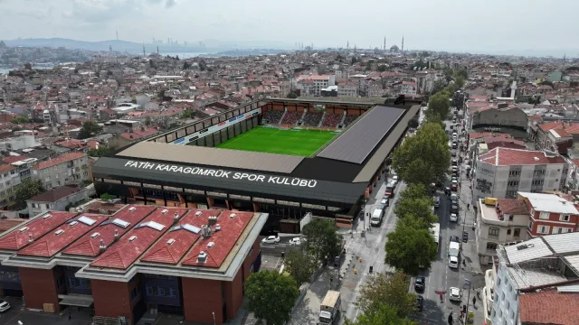 Fatih Karagümrük’ün yeni stadı için stat çalışmaları sürüyor