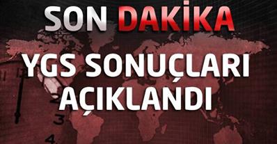 YGS sonuçları açıklandı