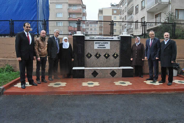 Huriye Teyze’den çeşme hayrı