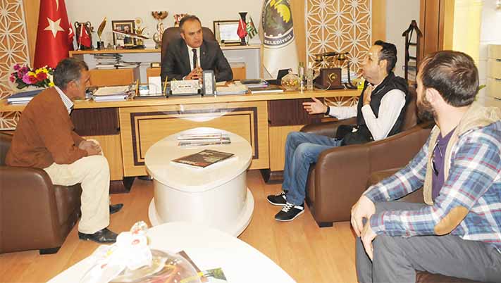 Recep Sert’ten Başkan Aktaş’a teşekkür