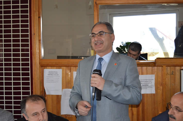 Berber projelerini kamyoncu esnafına anlattı