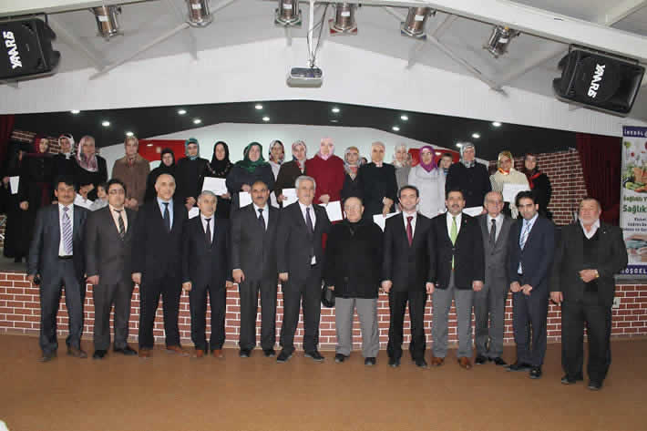 Samda’nın velileri sertifikalandı