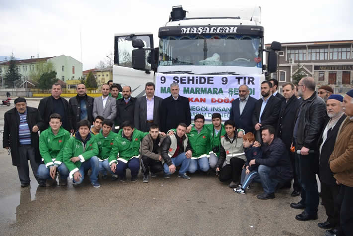 Son TIR da yola çıktı