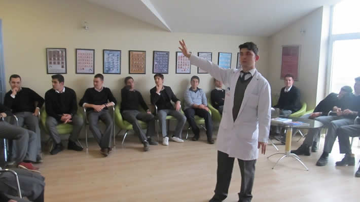 Sınav öncesi mektuplu destek