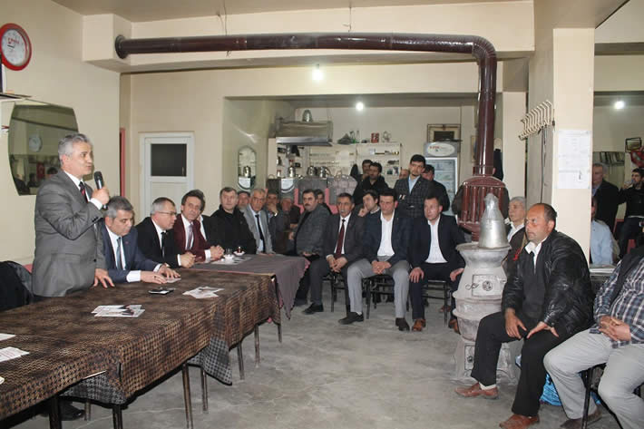 MHP’nin köy ziyaretleri sürüyor