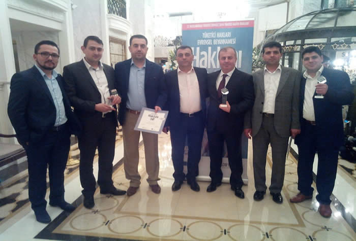 Tüketici zirvesinde İnegöl’e 4 ödül birden